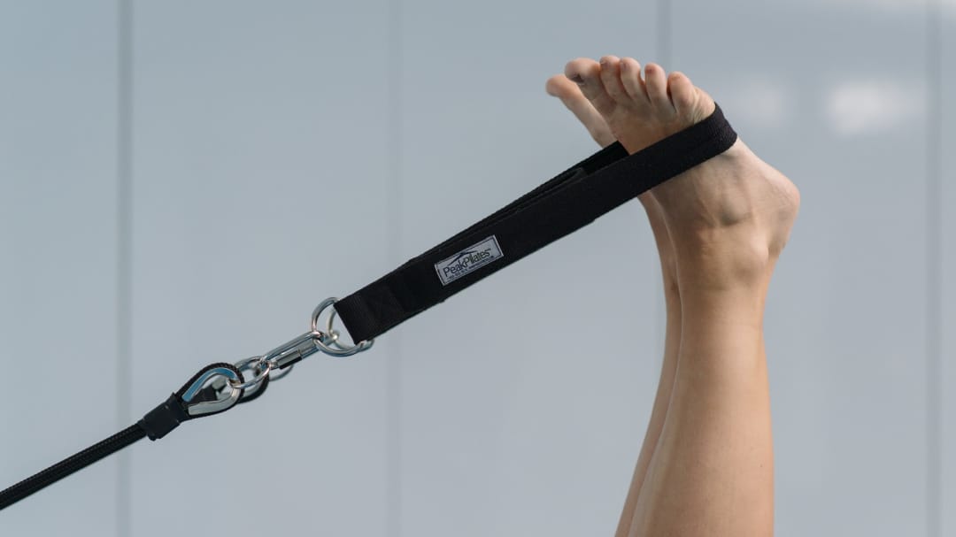 Podiatry exercise stretch with feet